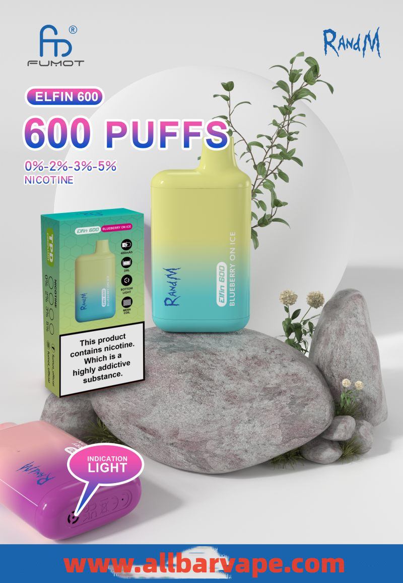 Randm elfin 600puffs vape
