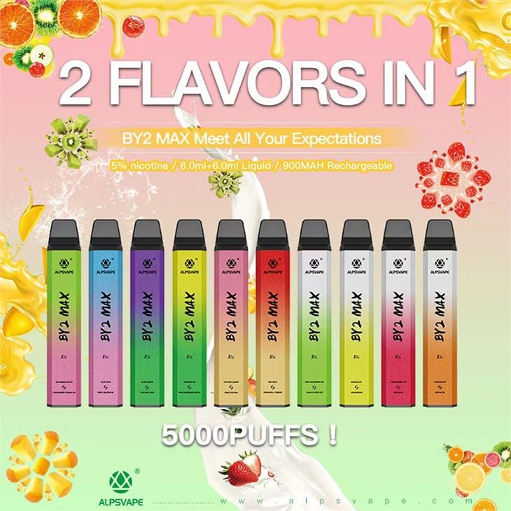 Jednorazová elektronická cigareta ALPSVAPE BY2 MAX 5000