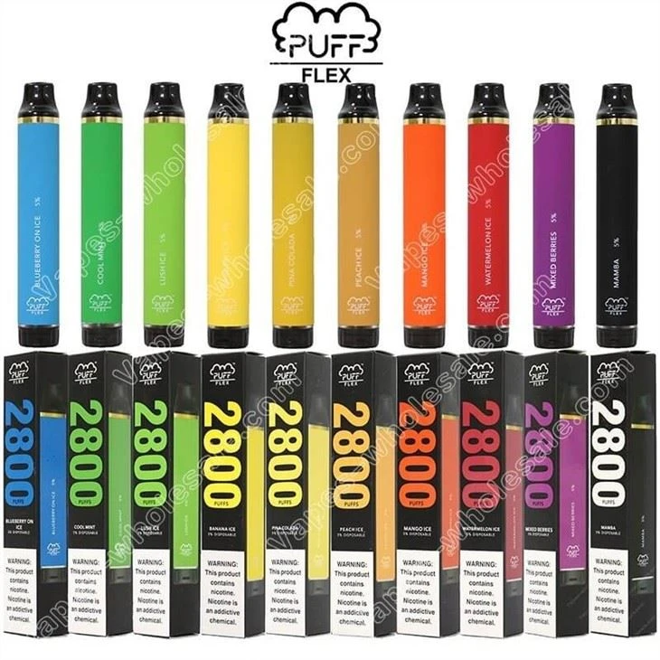 Nikotínová soľ Puff Flex 2800