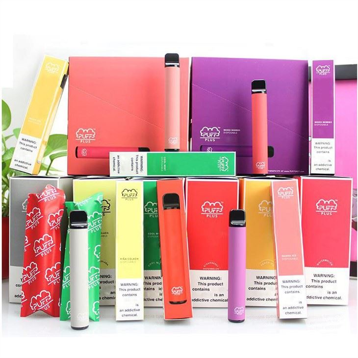 Jednorazová elektronická cigareta Puff Plus