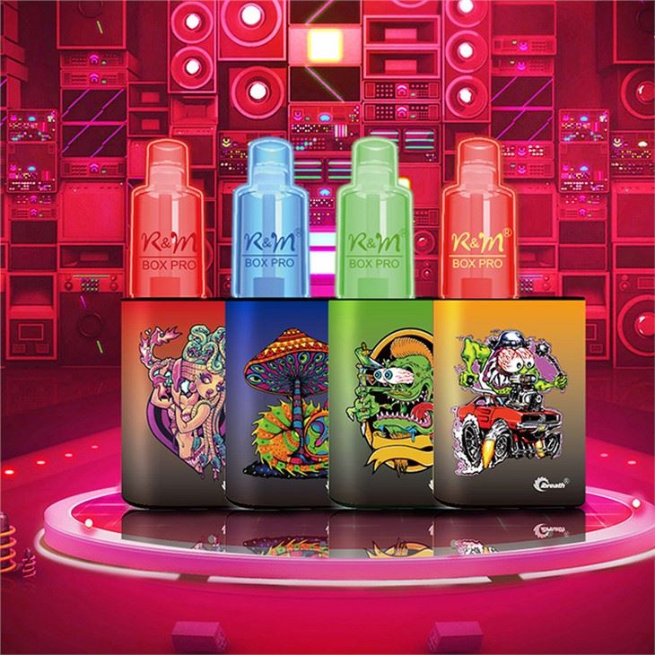 Jednorazová súprava R&M Box Pro 550 mAh