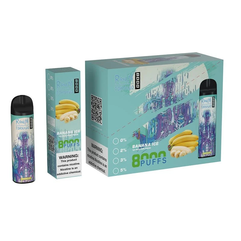 Jednorazová vapa Randm Tornado 8000
