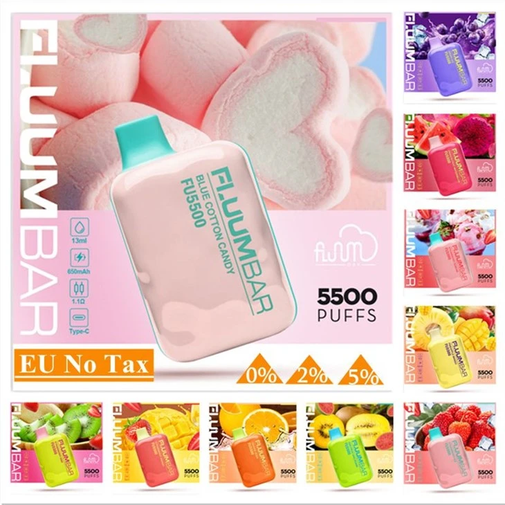 Fluum+Bar5500+Vapers+Smoke