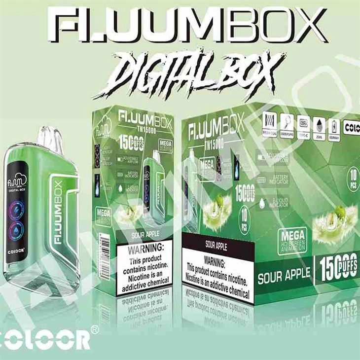 FLUUM BOX DIGITAL BOX 15000 PUFFS