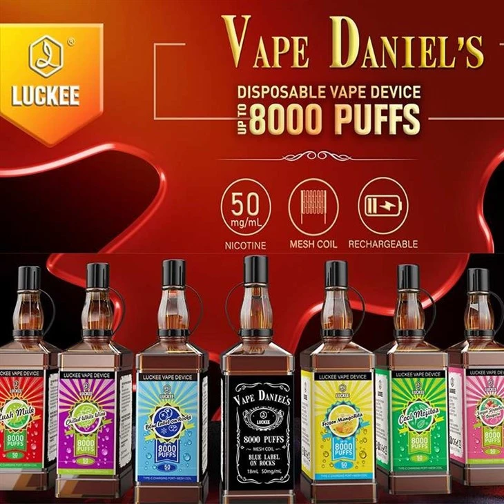 LUCKEE Vape Daniel’s 8000PUFFS