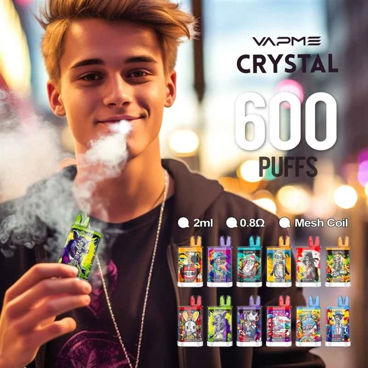 VAPME CRYSTAL 600 PUFFOV