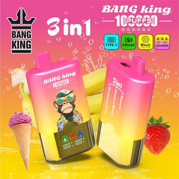 Bang King 100k 3 v 1 príchuť