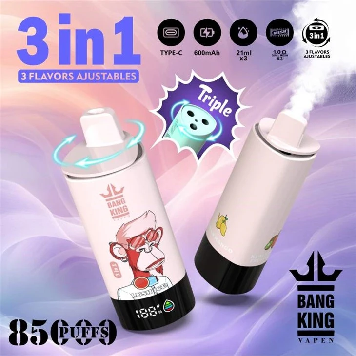 Bang King Vapen 85000 trojnásobná príchuť