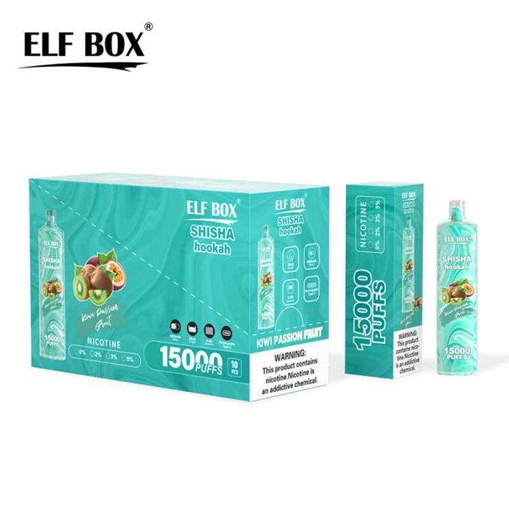 ELF BOX Vodná fajka na vodnú fajku LS15000 Puffs