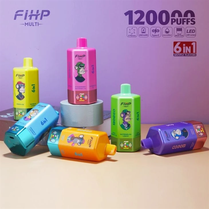 FIHP 6 in 1 120K Puffs price