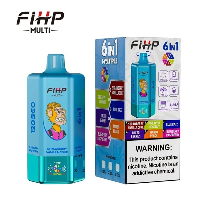 FIHP 6 in 1 120K Puffs best