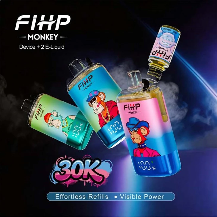 FIHP MONKEY 30000 naplniteľných obláčikov TPD
