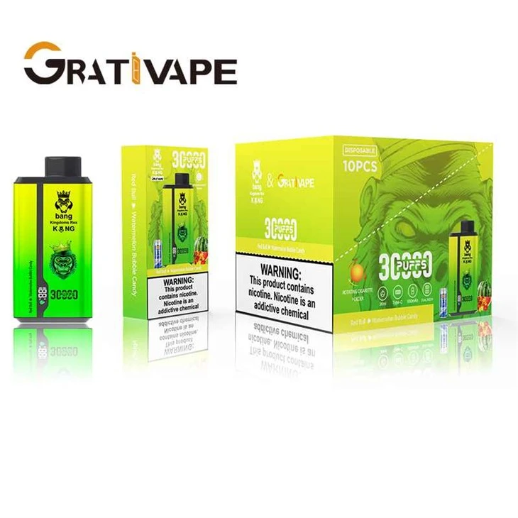 Grativape Bang King 30000 Puffs 2 in 1 príchuť
