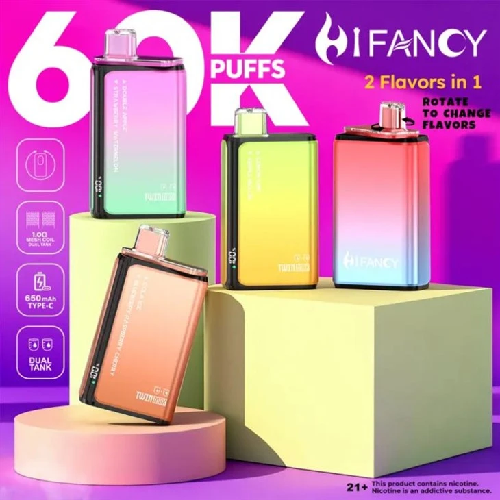 HIFANCY TWIN MAX 60K PUFFOV