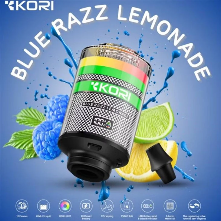 Kori vodáka hlava 100 000 Puffs