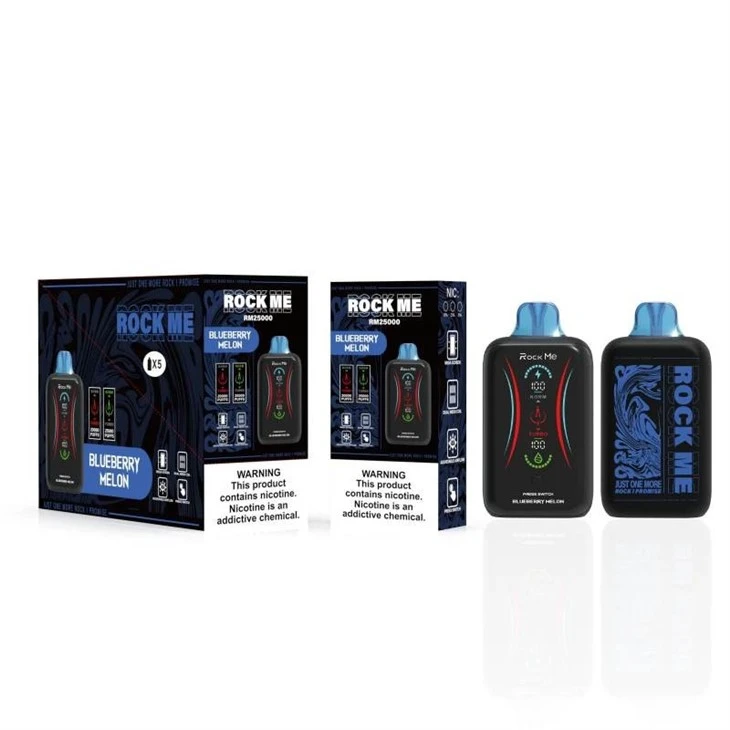 2024-Newest-USA-Europe-Popular-Disposable-Vape-Full-Screen-25000puffs-Dual-Mesh-2-5-NiC-Rock Me 25000