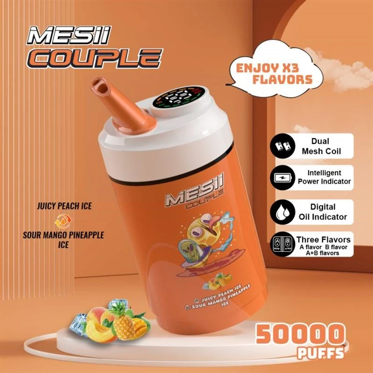 Mesii pár 50000 Puffs dvojitých dvojčiat