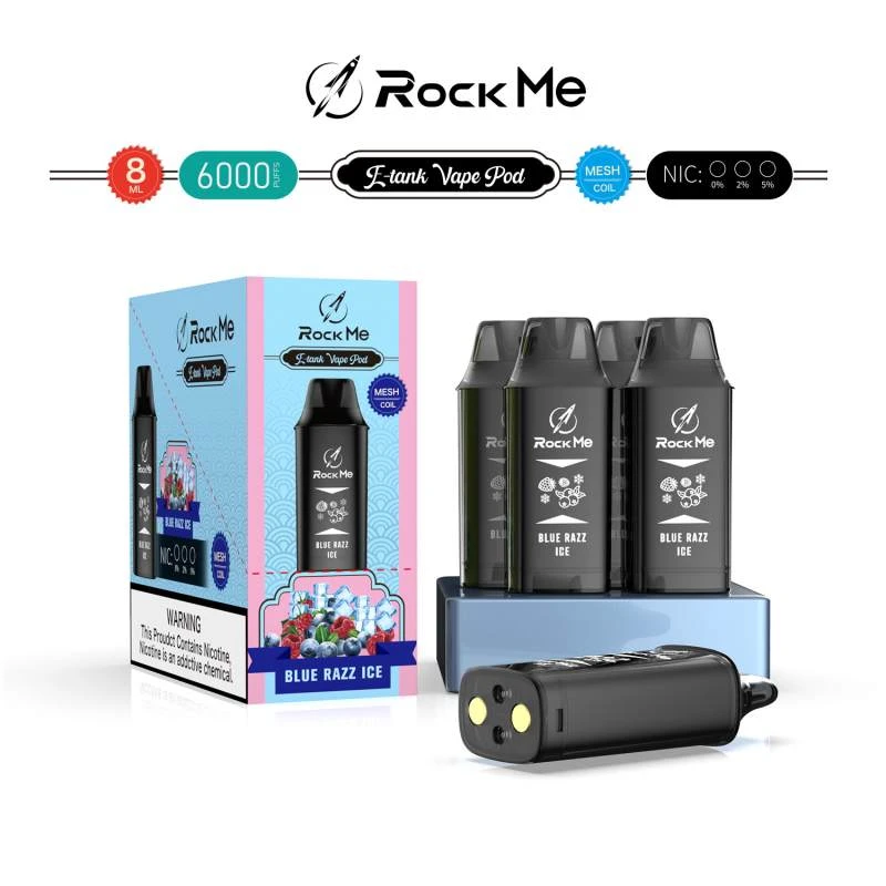 Rock Me E-TANK POD puffs