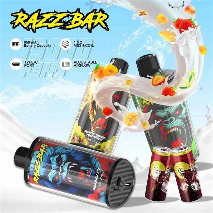 Jednorazová vapka RAZZ BAR 15000 Puffs