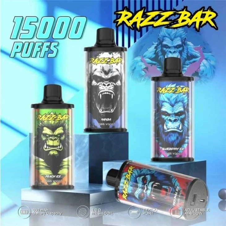 RAZZ BAR 15000 Potiahnutia Vape