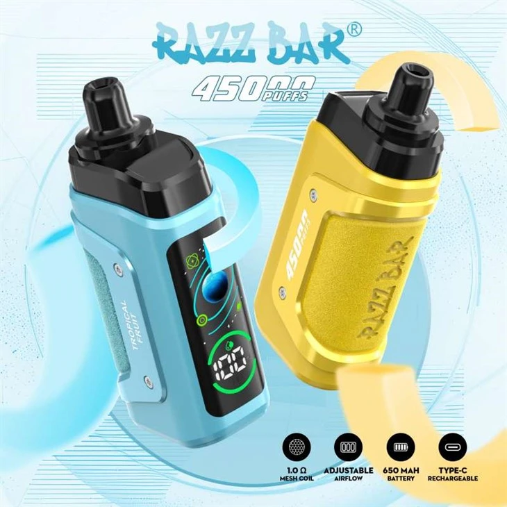 RAZZ BAR 45000 POTIAHNUTIA VAPE