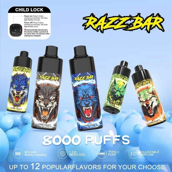 RAZZ BAR 8000 Potiahnutia