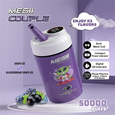 Mesii pár 50000 Puffs Dvojitá príchuť
