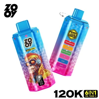 ZOOY VAPE 120K 6 V 1