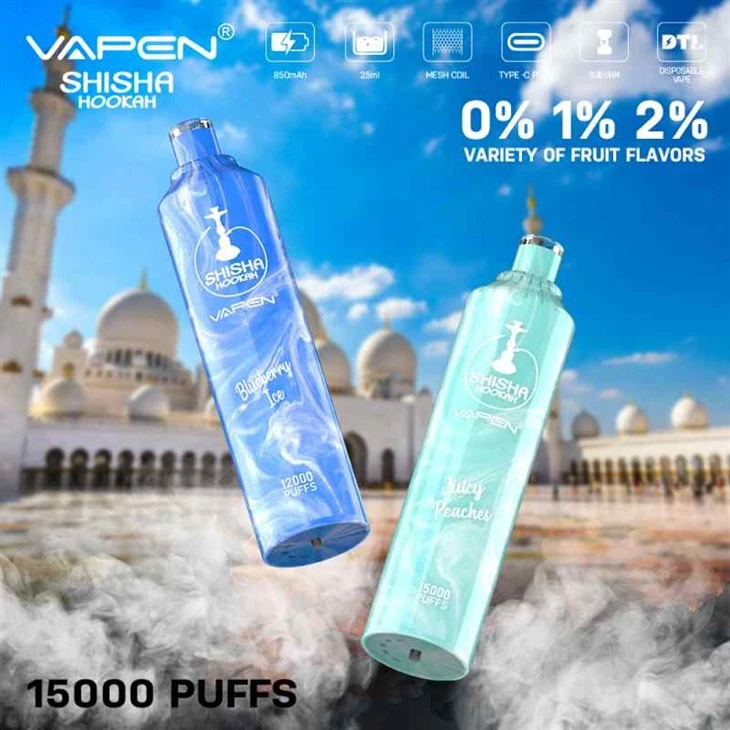 Vapen shisha vodná fajka 15k