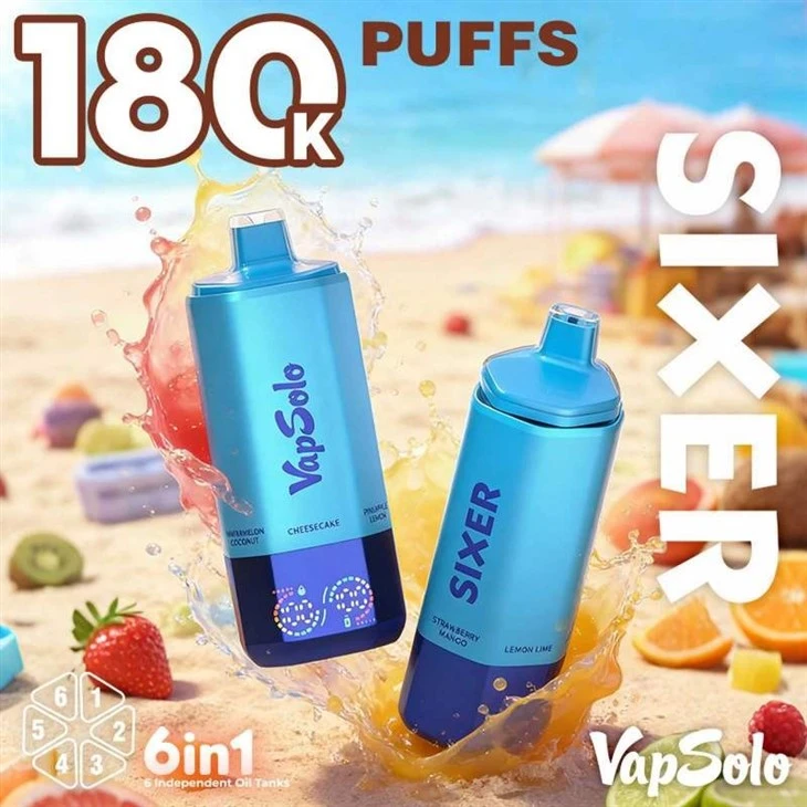 Vapsolo Sixer 180K 6 in 1 price