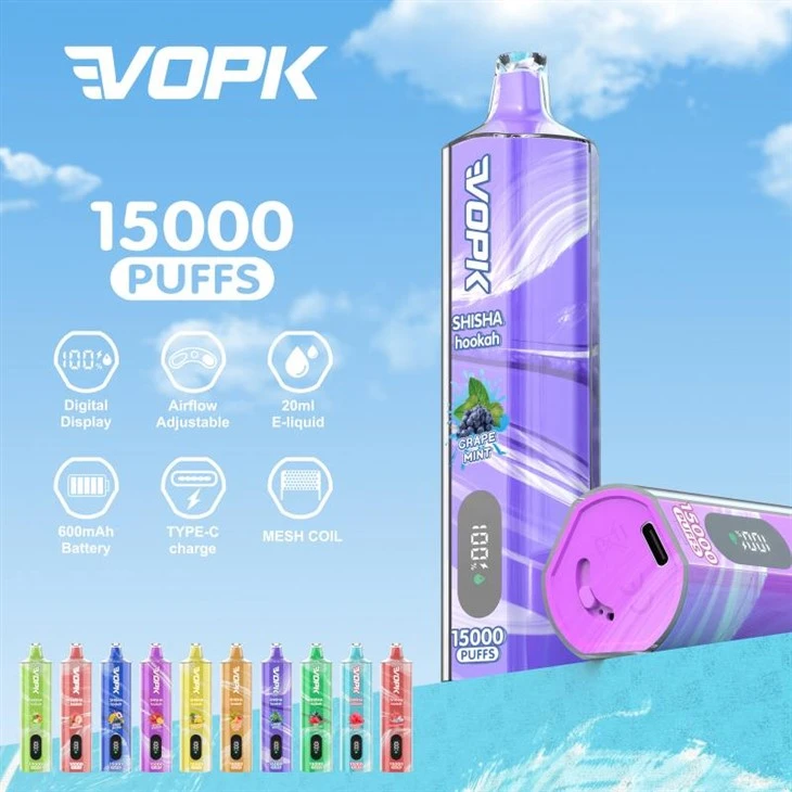 Vodná fajka VOPK vodná fajka 15 000 dúšok