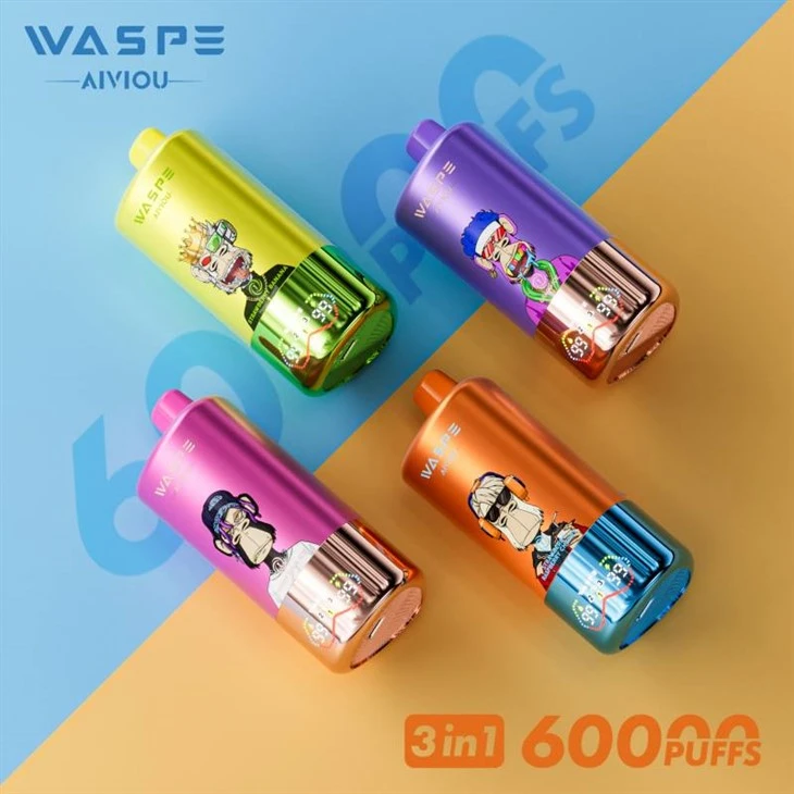 Waspe 60k 3-v-1 trojitá príchuť