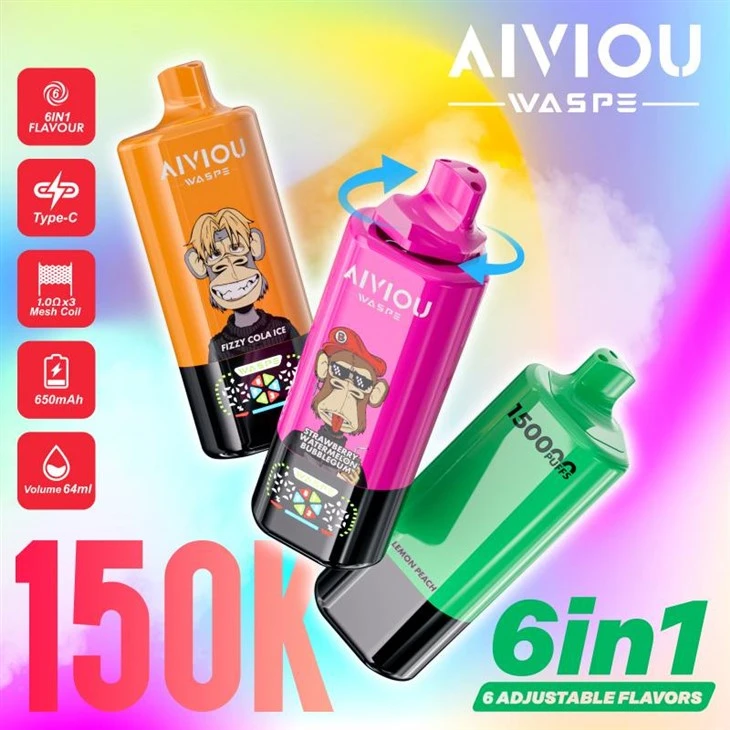 WASPE Aiviou 6 v 1 150K Puffs